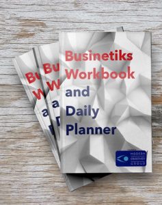 Businetiks Workbook and Daily Planner